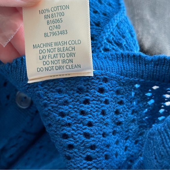 Blair Long Knit Cardigan Sweater, Size 2XL—New with Tags!•••Crotchet Style! - Picture 9 of 11